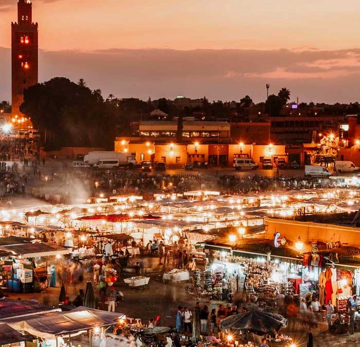 Excursión de 6 días por el desierto de Tánger a Marrakech